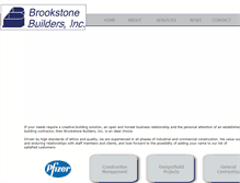 Tablet Screenshot of brookbuild.com
